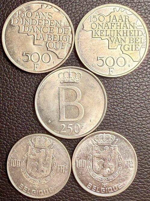 België. Baudouin. 250 Francs 1976/1980 (Zonder Minimumprijs), Postzegels en Munten, Munten | Nederland