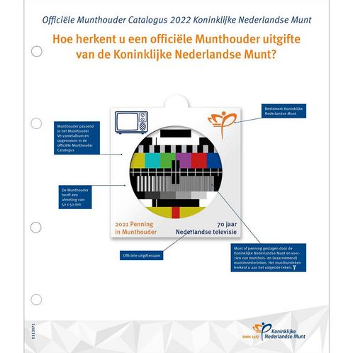 Munthouder Catalogus 2022, Postzegels en Munten, Munten en Bankbiljetten | Toebehoren, Verzenden