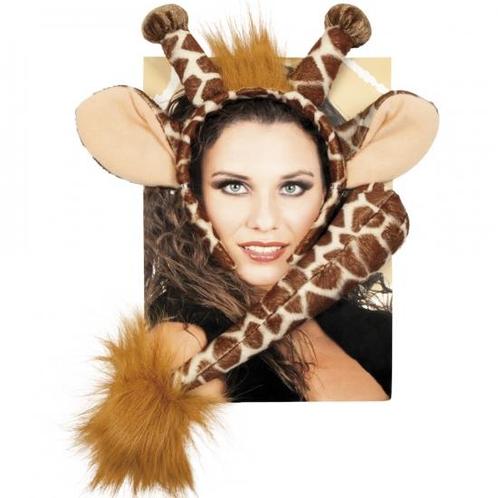 Giraffe setje voor volwassenen - Verkleedsetjes, Hobby en Vrije tijd, Feestartikelen, Verzenden