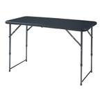 Tuintafel Adelfia klaptafel verstelbaar 120x60x54/74/90 cm z, Caravans en Kamperen, Verzenden, Nieuw