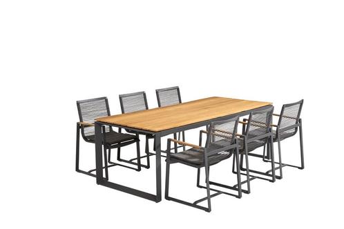 Taste by 4 Seasons Pandino tuinset met Heritage tafel teak, Tuin en Terras, Tuinsets en Loungesets, Ophalen of Verzenden