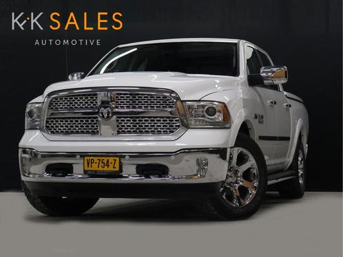 Dodge Ram 1500 5.7 V8 Crew Cab 57 402PK HEMI, Auto's, Bestelauto's, Dealer onderhouden, Lease, Overige kleuren, Automaat, Wit