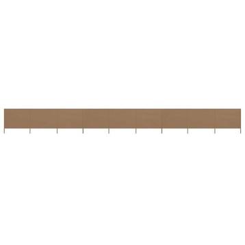 Windscherm 1200cm Taupe | Retourdeal | 50% Korting! beschikbaar voor biedingen