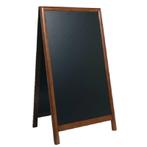 Horeca Stoepbord Bruin | 80x68x(H)120cm, Verzenden, Nieuw in verpakking