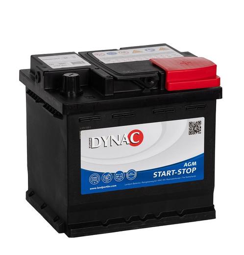 Dynac Auto accu AGM 12 volt 50 ah start - stop, Auto-onderdelen, Accu's en Toebehoren, Nieuw, Ophalen of Verzenden