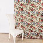 Bloemenweefsel Country Chic - Zware Gobelin - Meubelstof -