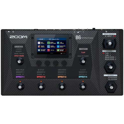 (B-Stock) Zoom B6 basgitaar multi-effectpedaal, Muziek en Instrumenten, Effecten, Verzenden