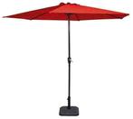 Parasol rond 3 meter met molen kleuren rood paars groen roze, Nieuw, 2 meter of meer, Overige typen, Minder dan 5 meter