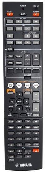 Yamaha RAV491 ZF30320 afstandsbediening, Audio, Tv en Foto, Verzenden, Nieuw
