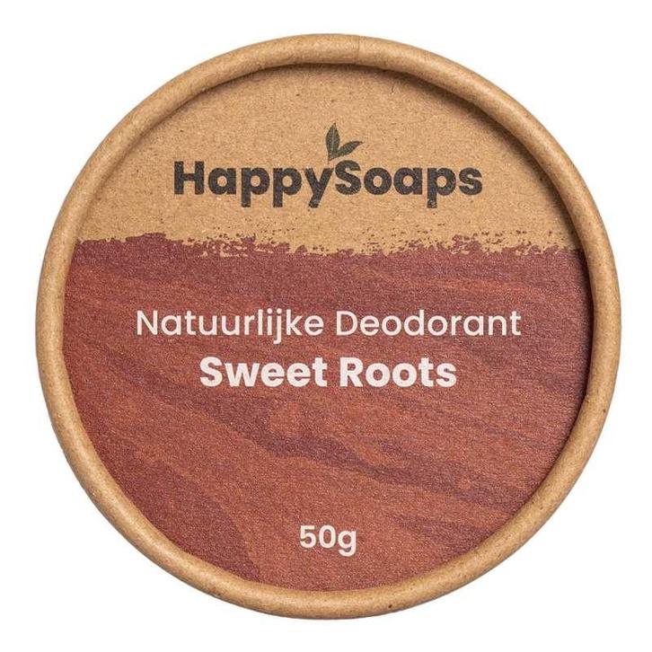 HappySoaps Sweet Roots Natuurlijke Deodorant - 50ml, Sieraden, Tassen en Uiterlijk, Uiterlijk | Haarverzorging, Overige typen
