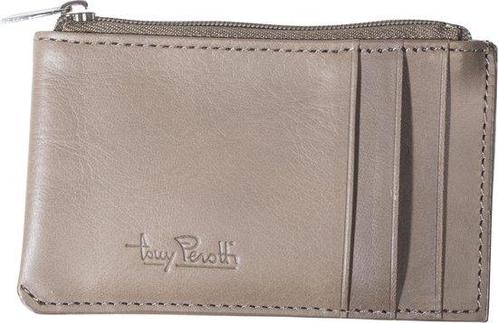 Tony Perotti Creditcardhouder met ritsvakje - Taupe, Sieraden, Tassen en Uiterlijk, Portemonnees, Verzenden