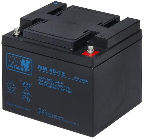 WL4 SB-12-400 12VDC 40Ah back-up accu voor bijvoorbeeld een, Doe-het-zelf en Verbouw, Zonnepanelen en Toebehoren, Nieuw, Ophalen of Verzenden