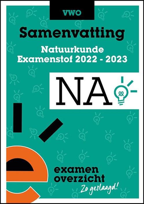 ExamenOverzicht   Samenvatting Natuurkunde VWO 9789464380750, Boeken, Studieboeken en Cursussen, Zo goed als nieuw, Verzenden