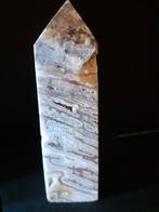 Natural Beige and red Mexican Agate tower - 10 cm - 176 gr -, Verzenden, Nieuw