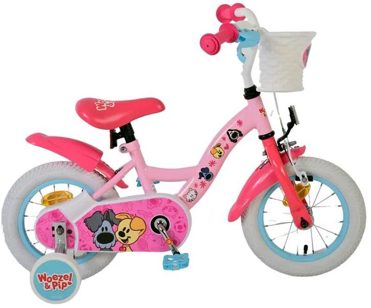 Woezel & Pip Kinderfiets - Meisjes - 12 inch - Roze, Fietsen en Brommers, Fietsen | Kinderfietsjes, Nieuw, Ophalen of Verzenden