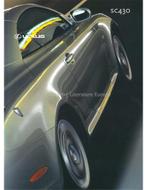 2003 LEXUS SC430 BROCHURE NEDERLANDS, Nieuw, Author