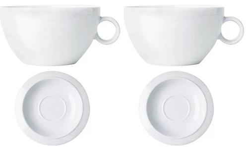 Bieden: Alessi TAC1/78+TAC1/79 fine china tea cup set with, Huis en Inrichting, Woonaccessoires | Overige, Nieuw, Ophalen of Verzenden