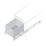 Geleider/hoekprofiel tbv koelkast 500mm - per 2 stuks - Gele, Ophalen of Verzenden, Nieuw