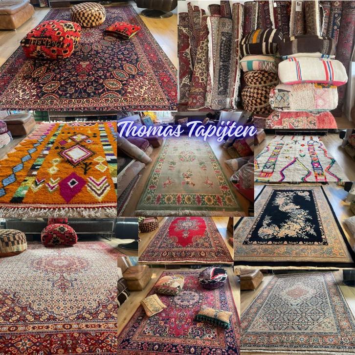 Vintage Perzische tapijten,voor verrassend leuke prijzen!, Huis en Inrichting, Stoffering | Tapijten en Kleden, Rechthoekig, Wit