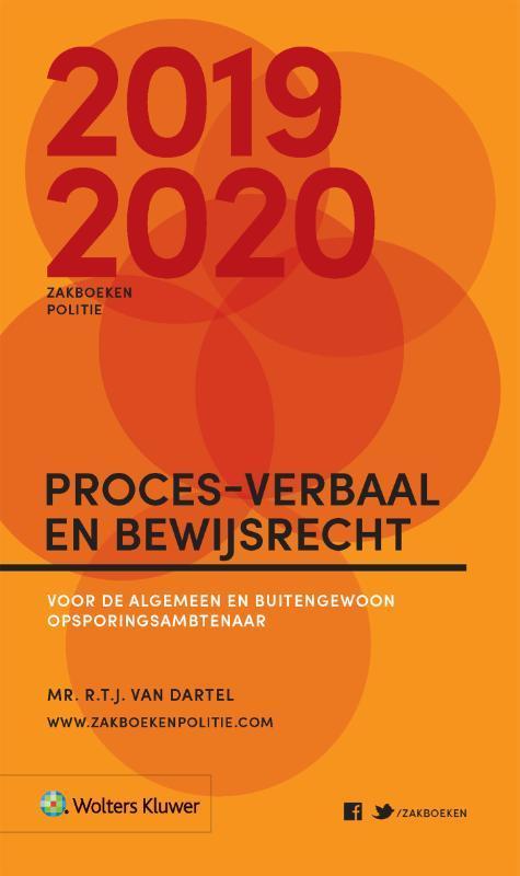 Zakboek Proces-verbaal en Bewijsrecht 2019-2020, Boeken, Wetenschap, Zo goed als nieuw, Verzenden