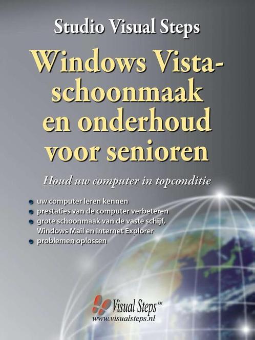 Windows Vista-schoonmaak en onderhoud voor senioren, Boeken, Informatica en Computer, Gelezen, Verzenden