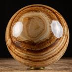 Coffee Brown Mexican Onix - 15 cm verzamelbol - Grote maat -, Antiek en Kunst