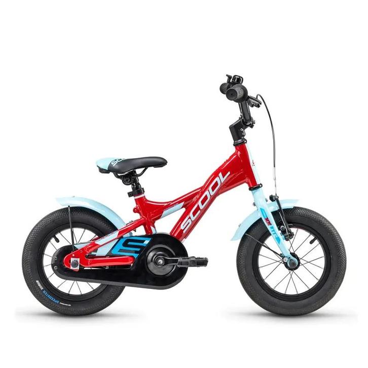 SCOOL XXlite 12-1S - Red/Light Blue (Jongensfietsen), Fietsen en Brommers, Fietsen | Kinderfietsjes, Nieuw, Ophalen of Verzenden