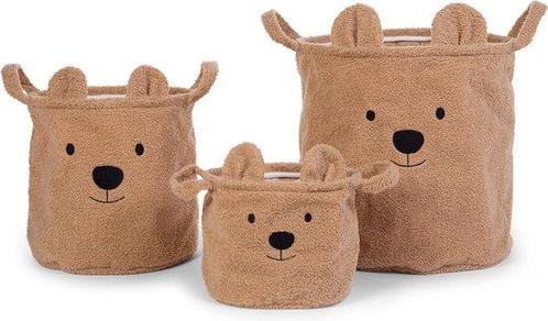 Childhome Teddy collection - Manden - Set Van 3 - Beige/tedd, Kinderen en Baby's, Overige Kinderen en Baby's, Nieuw, Verzenden