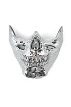 Discobal Masker Skelet Spiegeltjes Disco Spiegelbal Horror M, Ophalen of Verzenden, Nieuw, Feestartikel, Carnaval