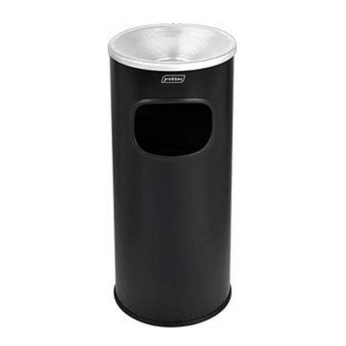 Afvalbak + Asbak | Metaal (Zwart) | 30L | Ø250x650(h)mm, Zakelijke goederen, Horeca | Keukenapparatuur, Nieuw in verpakking, Verzenden