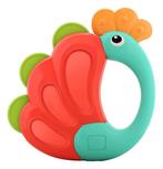 Hola Toys Animal Orchestra Peacock Rammelaar E318B-1, Kinderen en Baby's, Speelgoed | Babyspeelgoed, Verzenden, Nieuw, Rammelaar