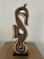 Abstract houten beeld Zeepaard - op bestelling gemaakt, Verzenden, Nieuw