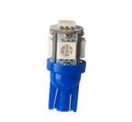 T10 - ICE BLAUW - 5 LED - 12V - 5050 SMD, Ophalen of Verzenden, Nieuw