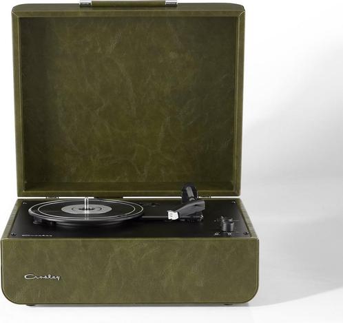 Crosley - Mercury Forrest Green - Koffermodel - Bluetooth, Audio, Tv en Foto, Platenspelers, Verzenden