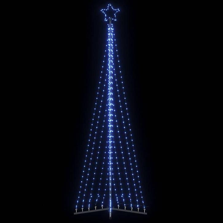 vidaXL LED-kerstboom 495 LEDs 300,5 cm blauw, Diversen, Kerst, Nieuw, Verzenden