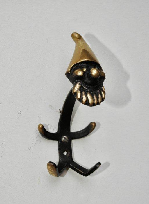 Walter Bosse - Kapstok - Messing - kabouter, Antiek en Kunst, Antiek | Meubels | Stoelen en Banken