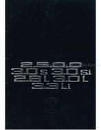 1975 BMW 2500 | 3.0S | 3.0SI | 2.8L | 3.0 L | 3.3L BROCHURE, Boeken, Nieuw, BMW, Author
