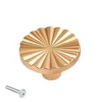 Meubelknop Fresno kunststof goud Set 5, Huis en Inrichting, Verzenden, Nieuw