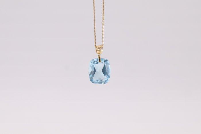 Zonder Minimumprijs - Hanger - 18 karaat Geel goud, Swiss, Sieraden, Tassen en Uiterlijk, Antieke sieraden