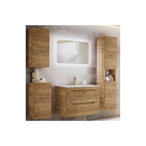 Badkamermeubel Korina 80CM (Badkamermeubels), Huis en Inrichting, Badkamer | Badkamermeubels, Nieuw, Ophalen of Verzenden