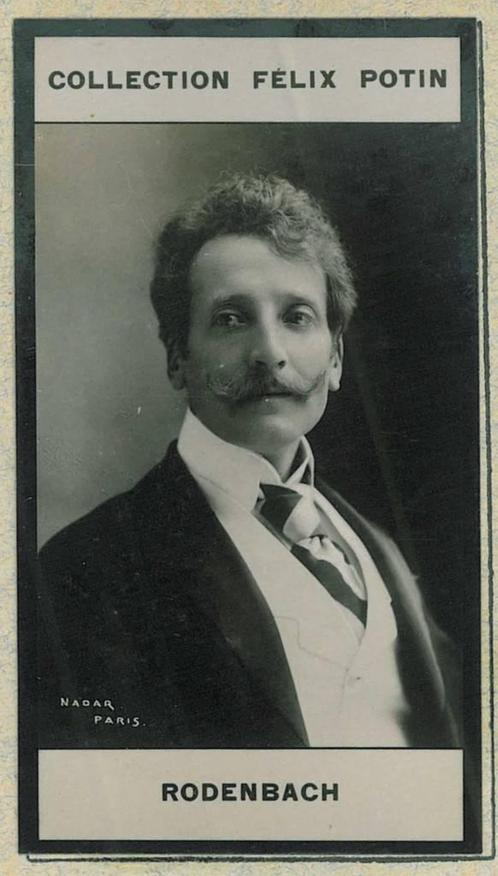 Portrait of Georges Raymond Constantin Rodenbach, Antiek en Kunst, Kunst | Etsen en Gravures
