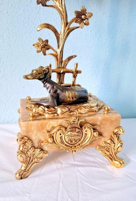 Kandelaber - Brons - Frans kandelaal uit de 19e eeuw, Antiek en Kunst, Curiosa en Brocante