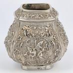 B.W. van Eldik - Hollandse Theelepelvaas - Vaas - .833, Antiek en Kunst, Antiek | Goud en Zilver