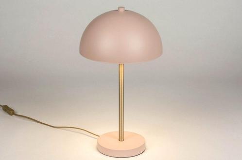 Rietveld Tafellampen - Goud, Roze - Metaal, Huis en Inrichting, Lampen | Tafellampen, Verzenden