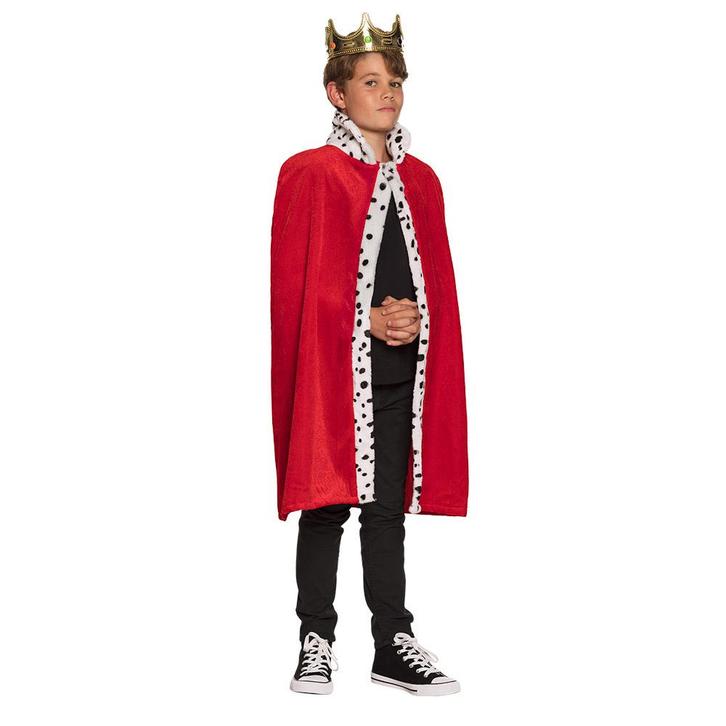 Koningsmantel Kind Rood Willem, Kleding | Heren, Carnavalskleding en Feestkleding, Nieuw, Ophalen of Verzenden