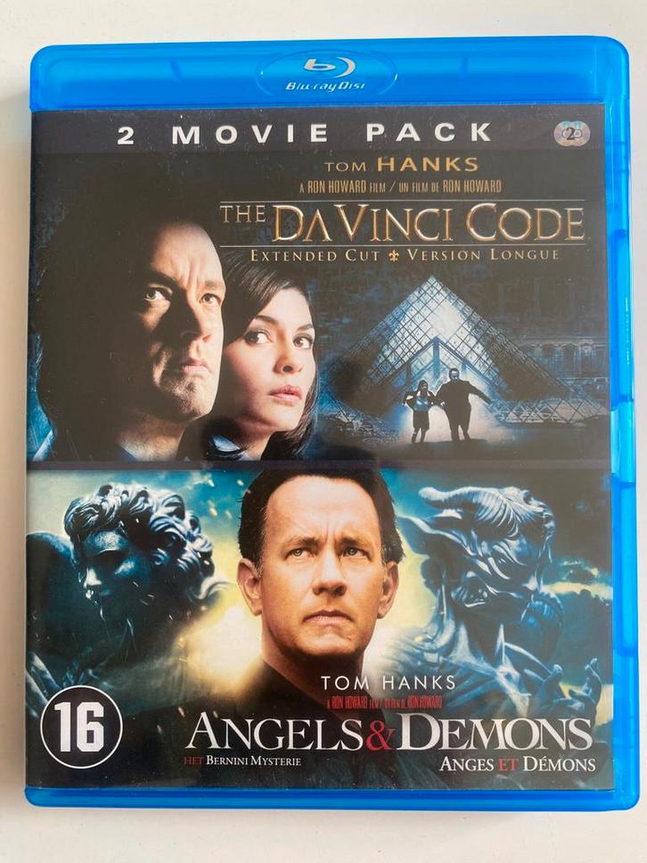 THE DA VINCI CODE / ANGELS & DEMONS (BLURAY), Cd's en Dvd's, Blu-ray, Gebruikt, Verzenden