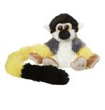 Pluche gele eekhoorn aap 16 cm - Knuffel apen, Ophalen of Verzenden, Nieuw