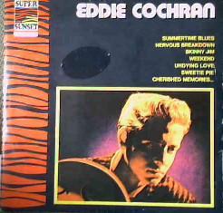LP gebruikt - Eddie Cochran - Eddie Cochran, Cd's en Dvd's, Vinyl | Rock, Zo goed als nieuw, Verzenden
