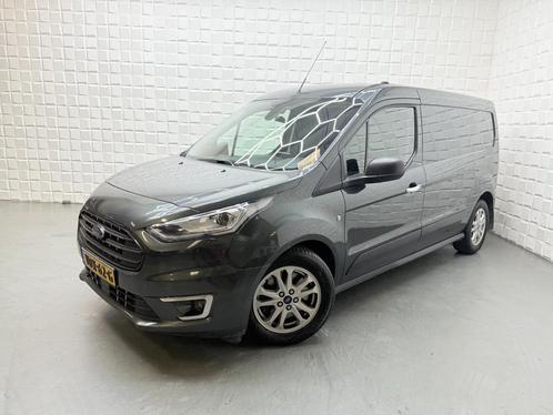 Ford Transit Connect 1.5 EcoBlue L2 Trend AUTOMAAT CAMERA, Auto's, Bestelauto's, Dealer onderhouden, Lease, Zwart, Automaat, Groen