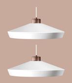 Herstal - Mikael Berlin - Plafondlamp (2) - Edge 500 - Wit -